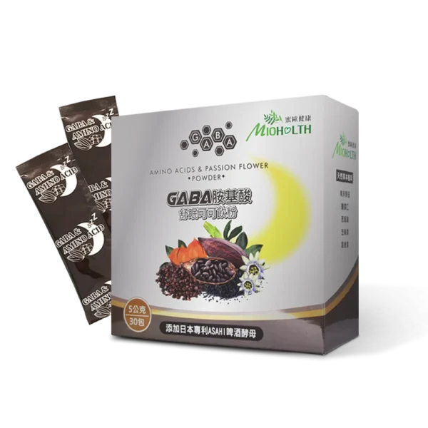 【蜜歐健康】GABA胺基酸舒眠可可飲粉(5g x30包/盒)