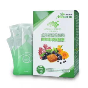 【蜜歐健康】蜂萃酒果葉黃素蝦紅素玻尿酸飲(20ml/15包/盒)