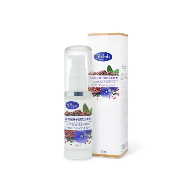 【碧荷柏】咖啡因亞麻子頭皮滋養菁露(30ml/瓶)